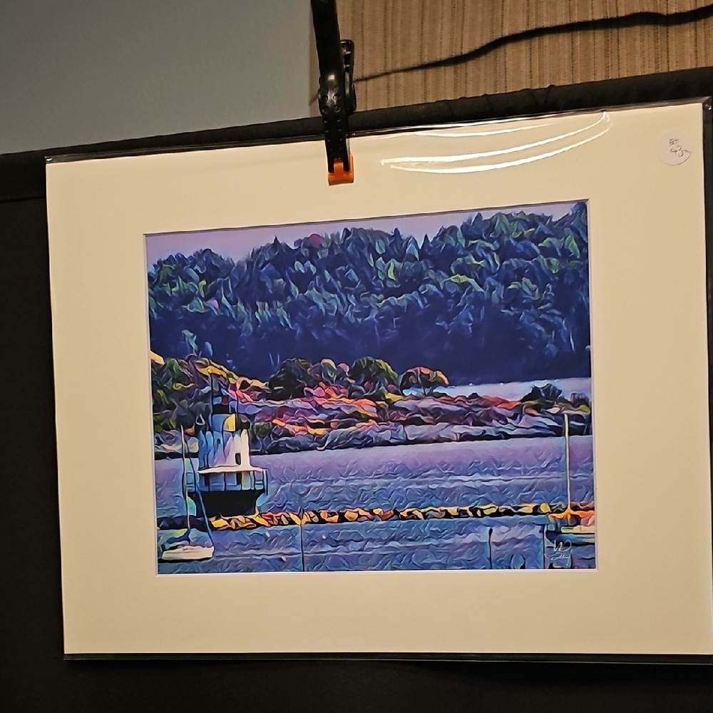 "Bug" Lighthouse High Quality Photograph With Mat